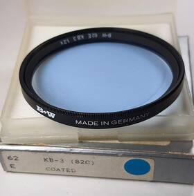 W82c-62 B W 62mm 82c Kb 3 Blue Color Conversion Glass Lens Filter 62-es New Old Stock W82c-62 B W 62mm 82c Kb 3 Blue Color Conversion Glass Lens Filter 62-es New Old Stock