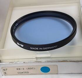 W82c-67 B W 67mm 82c Kb 3 Blue Color Conversion Glass Lens Filter 67-es New Old Stock W82c-67 B W 67mm 82c Kb 3 Blue Color Conversion Glass Lens Filter 67-es New Old Stock
