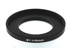 Bay-1 Unknown Black Adapter Ring Rollei Type To Screw In Filter