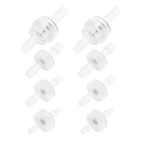 471-bi Be In Your Mind 8pcs 3mm 4mm 5mm 6mm Plastic Lnline Check Valve Set Oil And Ozone Resistant F