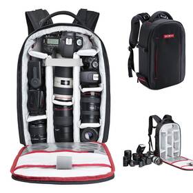 813010002 Beschoi Camera Bag Backpack For Photographers 20l Waterproof B