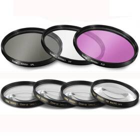 Big Mikes 639713360585 55mm 7pc Filter Set For Sony Alpha A7 Ii Iii Camera With
