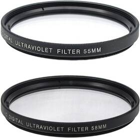 D3400 Big Mikes 705353396670 Nikon 55mm And 58mm Uv Filter For D3500 D5600 Dslr With 18-55mm 70-3