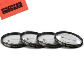 Bm-cu67k1-cnt6i Big Mikes 67mm Close-up Filter Set 1 2 4 And 10 Diopters Magnificatoin Kit For