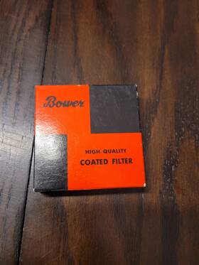 Bower 636980617558 High Quality Coated Filter 55mm New In Box Japan Clear