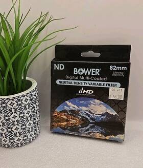 Fn82 Bower 82mm Variable Neutral Density Nd Filter - 2-8 Stops Of