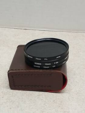 Fuc72-af180 Bower 72mm Uv Filter For Nikon 72 Mm F-dl And P.l 3 Filters