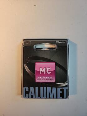 Sf49112 Calumet 49mm Sky 1a Multi-coated Glass Light Balancing Camera Filter