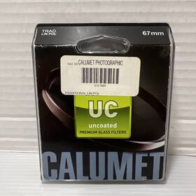 Sf67008 Calumet 67mm Traditional Uncoated Uv Glass Filter #