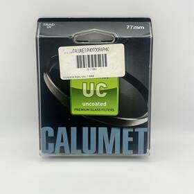 Sf77001 Calumet New 77mm Traditional Uncoated Uv Glass Filter #