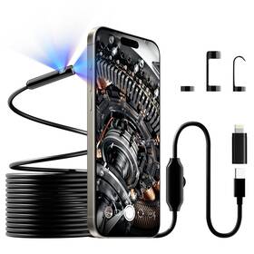 1920p Camii 5m2j Dual-lens Borescope Camrae With Light Hd Endoscope 8 1 Adjustab