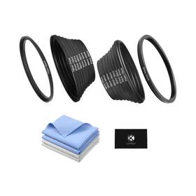 Lysb01fs6jdrq-electrncs Camkix 18-piece Filter Ring Adapter Set - 9x Step-up Rings And Step-down Fo