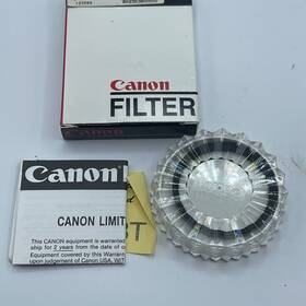 Canon 049383056655 1 58mm 80a And Haze Threaded Camera Lense Filter With Case Original Box