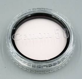 Canon 082966430237 58mm Skylight 1x Filter Genuine With Case Box #367