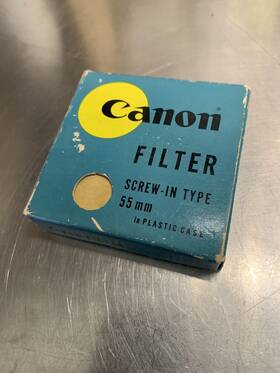 3097a002 Canon 55mm Screw-in Type Filter Sy44.2c