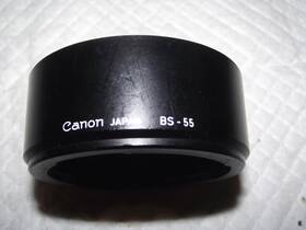 Bs-55 Canon Metal Lens Hood For Fd 50mm F/1.4 And F/1.8