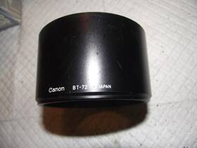 Bt-72 Canon Lens Shade Hood For Fd 85mm F1.8 And 100mm F2 Lenses