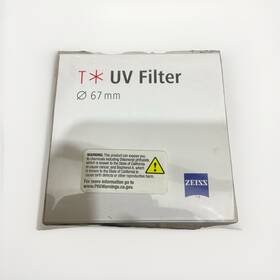 Carl Zeiss 047865600125 67mm T Uv Filter - New In The Box
