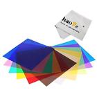 Cgst11 Haoge Lighting Transparent Color Correction Gel Flash Filter Kit And