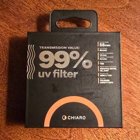 99-uvbts58 Chiaro 847628593091 Pro 58mm 99% Brass Uv Filter - New In Box