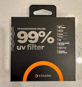 99-uvbts67 Chiaro 847628593121 Brass Uv Filter 67mm Excellent Without Em Packaging