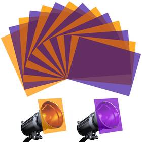 7t-halloweengel Clesdf Halloween Light Gels 14pcs Lighting With Thin Protective Film On Both S