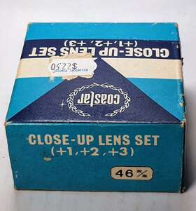 48cls Coaster Genuine 48mm Close-up Lens Set 1 2 3 Glass Filter Japan 48 Mm