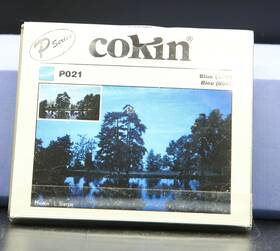 P021 Cokin 085831446432 P-series Filter 83mm X 80b Blue Color Correction With Case