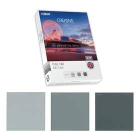 2-stop Cokin 611531500326 Square Filter Full Nd Creative Kit - Includes Nd2 1-stop Nd4 Nd8