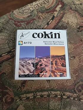 A173 Cokin A Series 173 Filter Varicolor Blue/yellow