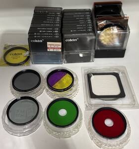 Cokin A203 55mm Square Camera Lens Filter Lot Polarizer Diffuser Spot Grad Cases