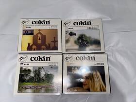 P026 Cokin P070 Filter Lot Of 4 With Cases P027 P120