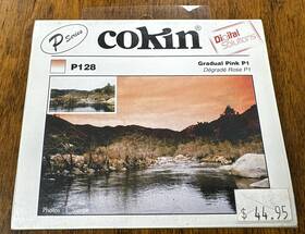 P128 Cokin 128 Gradual Pink P1 Filter With Black Plastic Case P Series B4