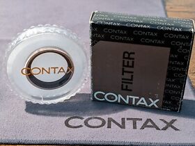 E0091322 Contax 30.5 L39 Uv Mc Filter 30.5mm Multi-coated For T3 Tvs And Ii