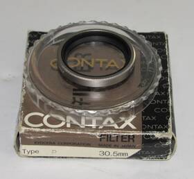 Contax E0091320 Filter 30.5mm P Protective In Original Box With Data Sheet