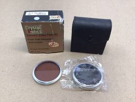 30.5d Crystal Optics V0300 49 Camera Video Filter Kit Missing 1 Lense