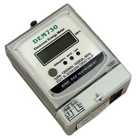 Dem730p Dae Electric Kwh Submeter Rs485 1p3w 2 Hot Wire 1 Neutral 120/2