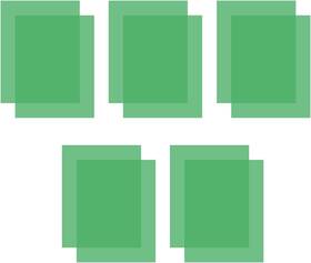 Daxiongbaodian 445042921921 Colored Lighting Gel Filters 10 Pcs Correction Light Filter Transparent Col