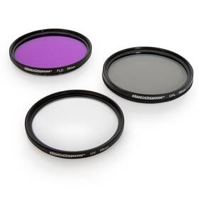 Deco Gear 843342131380 58mm 3 Piece Pro Level Lens Filter Kit - Uv Fld Polarizer Fk58mm