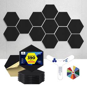 Dexmoko 624153861198 Self-adhesive Acoustic Panels 390 Lbs/yd Ultra-high Density 2nd Generat Dexmoko 624153861198 Self-adhesive Acoustic Panels 390 Lbs/yd Ultra-high Density 2nd Generat