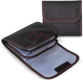 4332069483 Domestar Filter Case 2pcs 3-pocket Camera Lens Carry Professional P