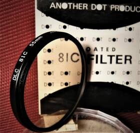 Dl-1087 Dot Line 82mm 81c Color Correction Filter. New Old Stock
