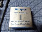 E-52 Argus Vintage Yellow Lens Filter In Mount Part Made Usa