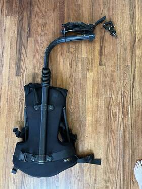 Erig-200-3-q Easyrig Cinema 3 200n - Flowcine Serene Arm And Kong Quick Release