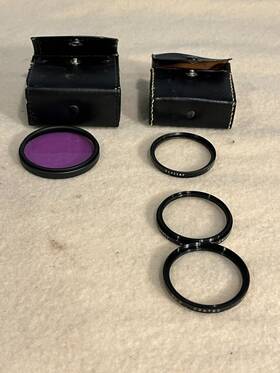 Ecc-3ljfam33j1228 Ecostconnection 55mm Multi-coated Hd Uv / Cpl Fld Filter Plus Set Of 3 46mm Lens With Case