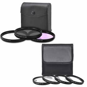 Ecc-3ljfam33j3713 Ecostconnection 58mm Filter Set Close Up For Canon 5d Mark Ii Iii