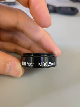 Edmund Optics 65-801 M30.5 X 0.5 Mount For 25mm Diameter Filters #65-801
