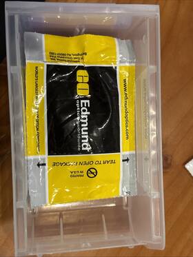 84-904 Edmund Optics Longpass Filter 570nm 12.5mm Diameter New Sealed Packaging