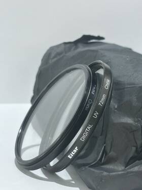 Et-1972 Eitar Two Digital Filter Uv 72mm Camera Lens