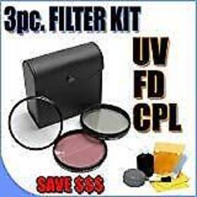 Fk30.5cnv Ev 3 Piece Filter Kit Uv Fd Cpl 30.5mm Filters With Hard Case - For Canon Fk30.5cnv Ev 3 Piece Filter Kit Uv Fd Cpl 30.5mm Filters With Hard Case - For Canon